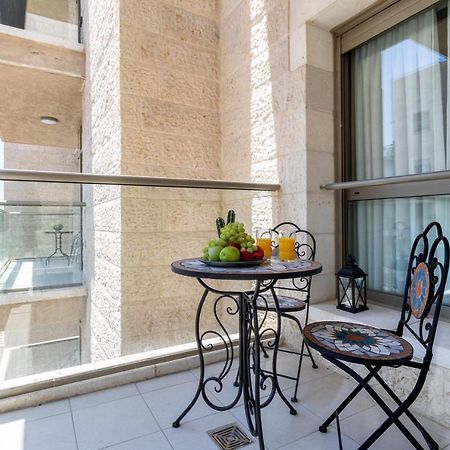 Luxury One-Bedroom Apartment/Parking In City Center Jerozolima Zewnętrze zdjęcie