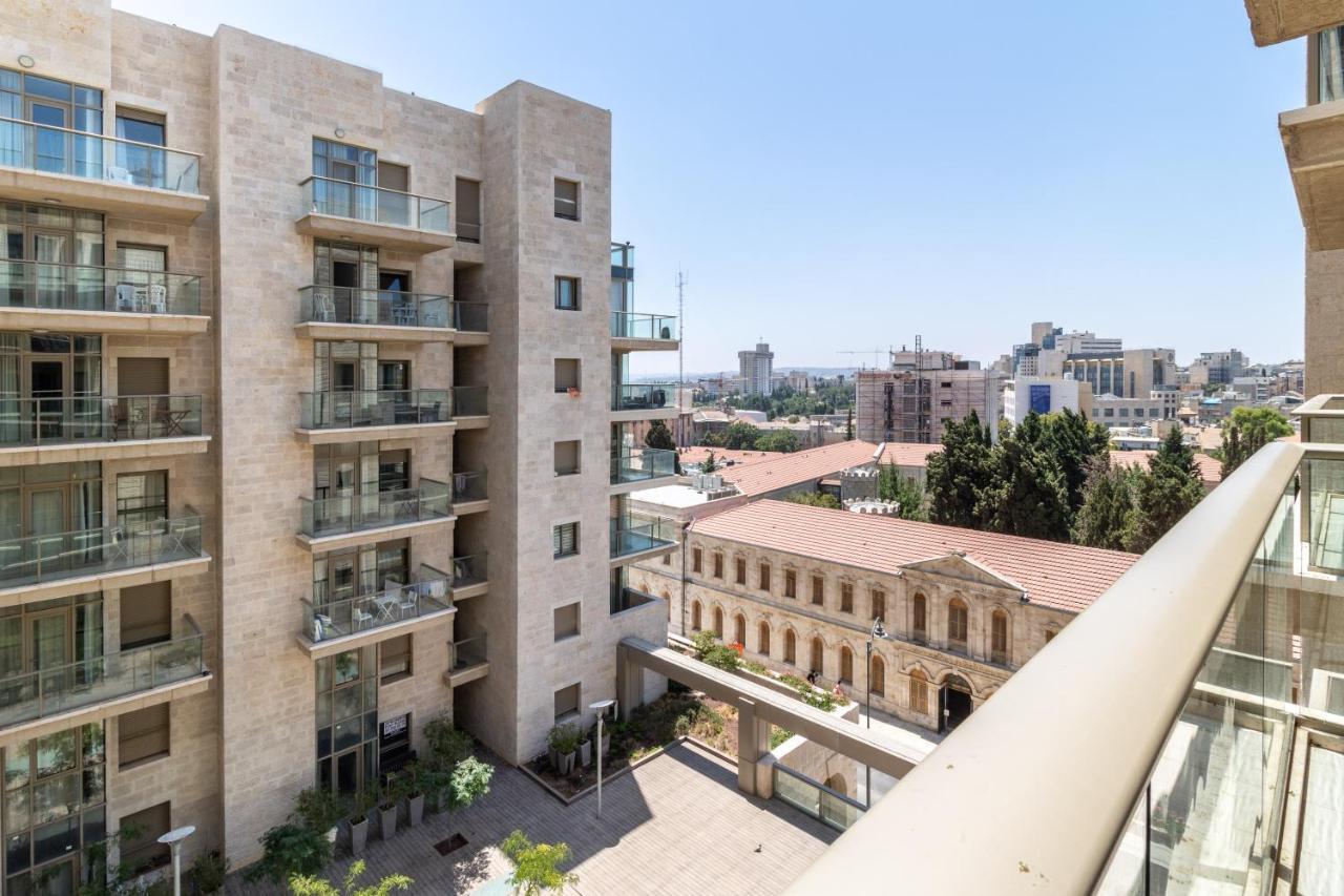 Luxury One-Bedroom Apartment/Parking In City Center Jerozolima Zewnętrze zdjęcie